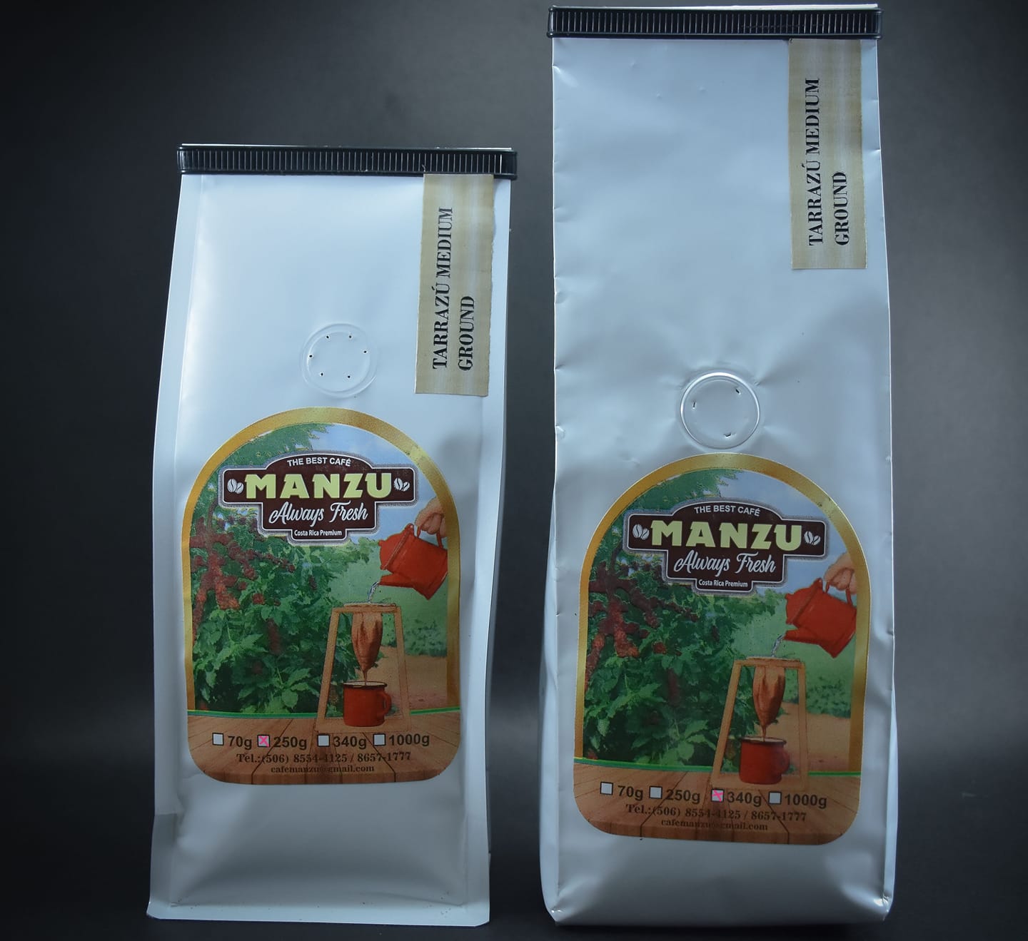Bolsa de café tarrazu medio